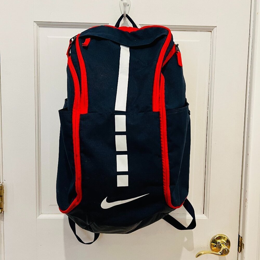 Nike Hoops Elite Pro Backpack Blue Red BA5554-414